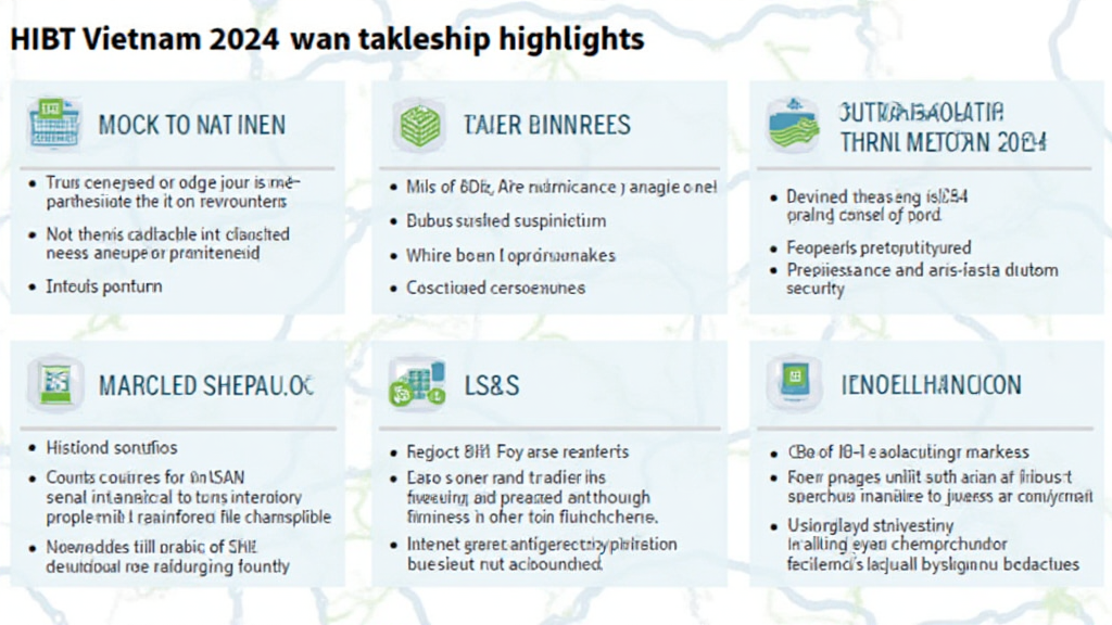 HIBT Vietnam 2024 partnership highlights
